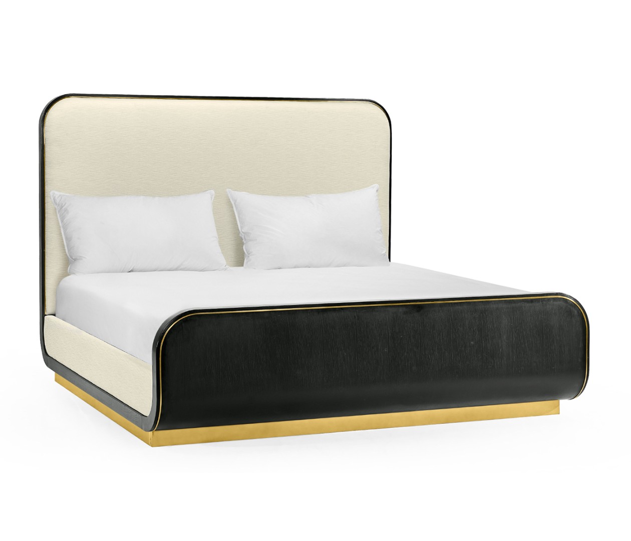Кровать Fusion Curved Ebonised Oak US King