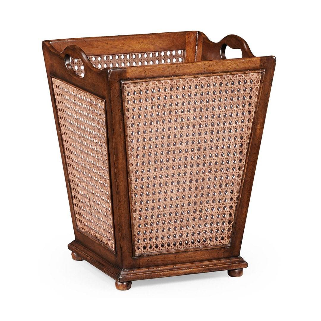 Мусорная корзина French Style Caned Walnut