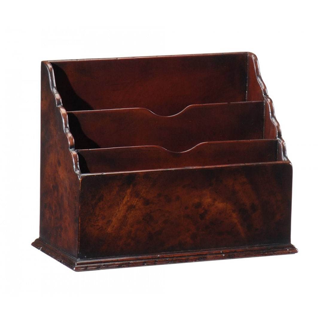 Подставка для бумаг и писем Large Antique Mahogany Letter Rack