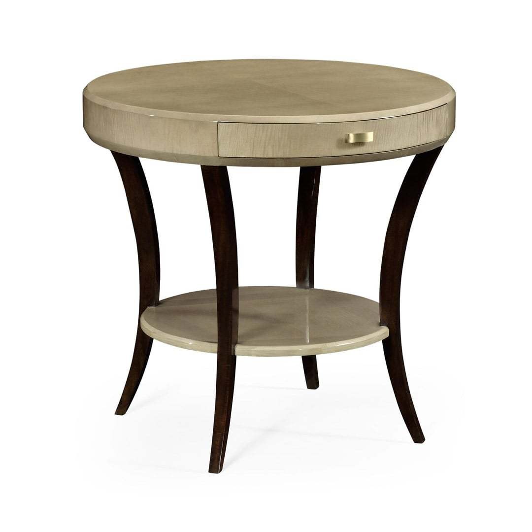 Приставной столик Art Deco Round with Drawer