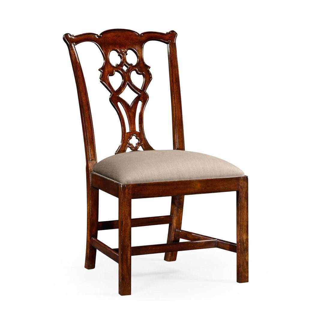Стул Chippendale style classic mahogany (Side)