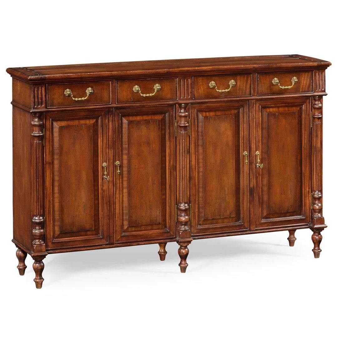 Буфет Double narrow cabinet with twin cupboards