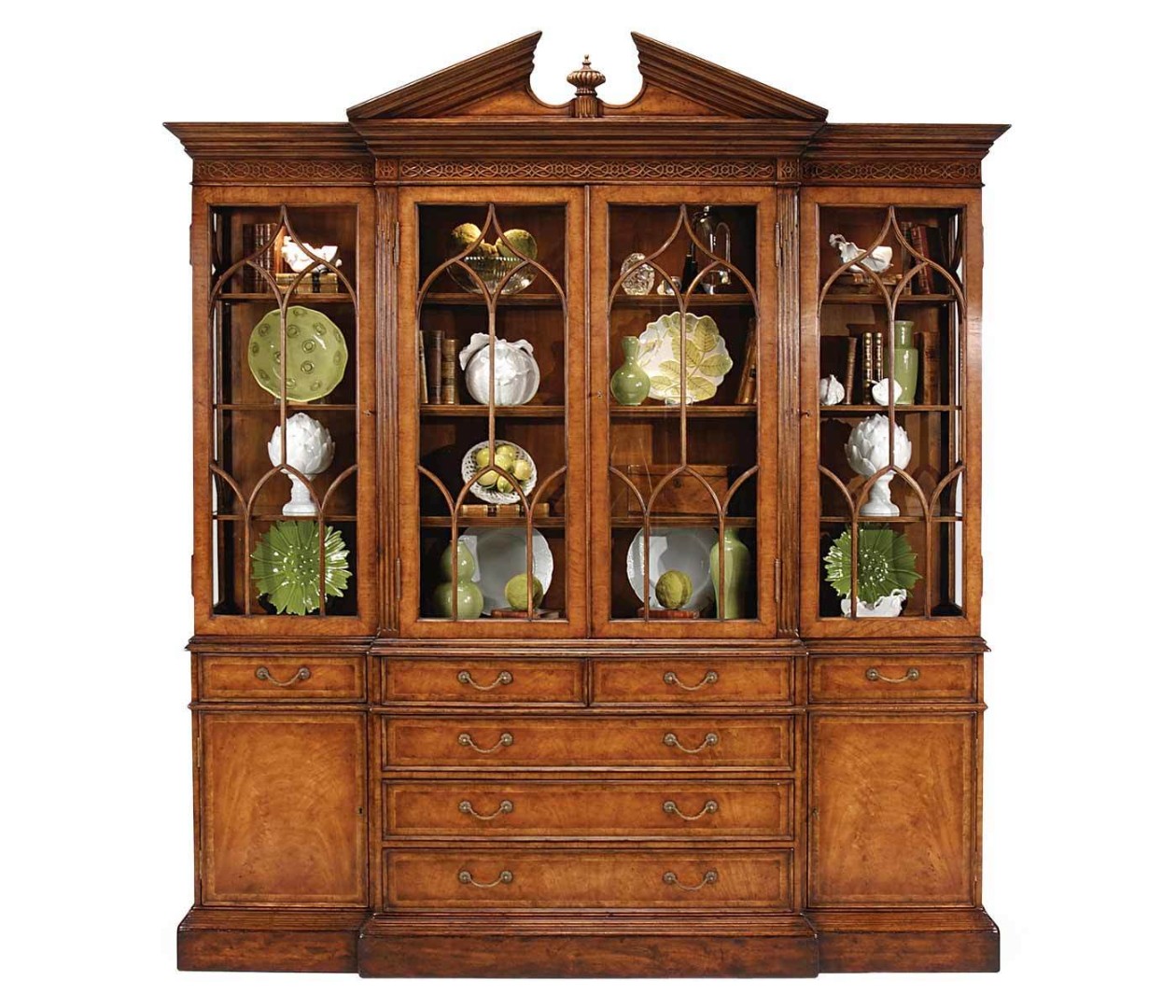 Витрина Triple Walnut