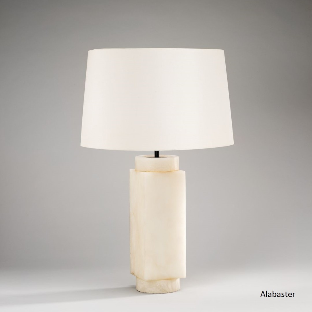Настольная лампа Genoa Alabaster