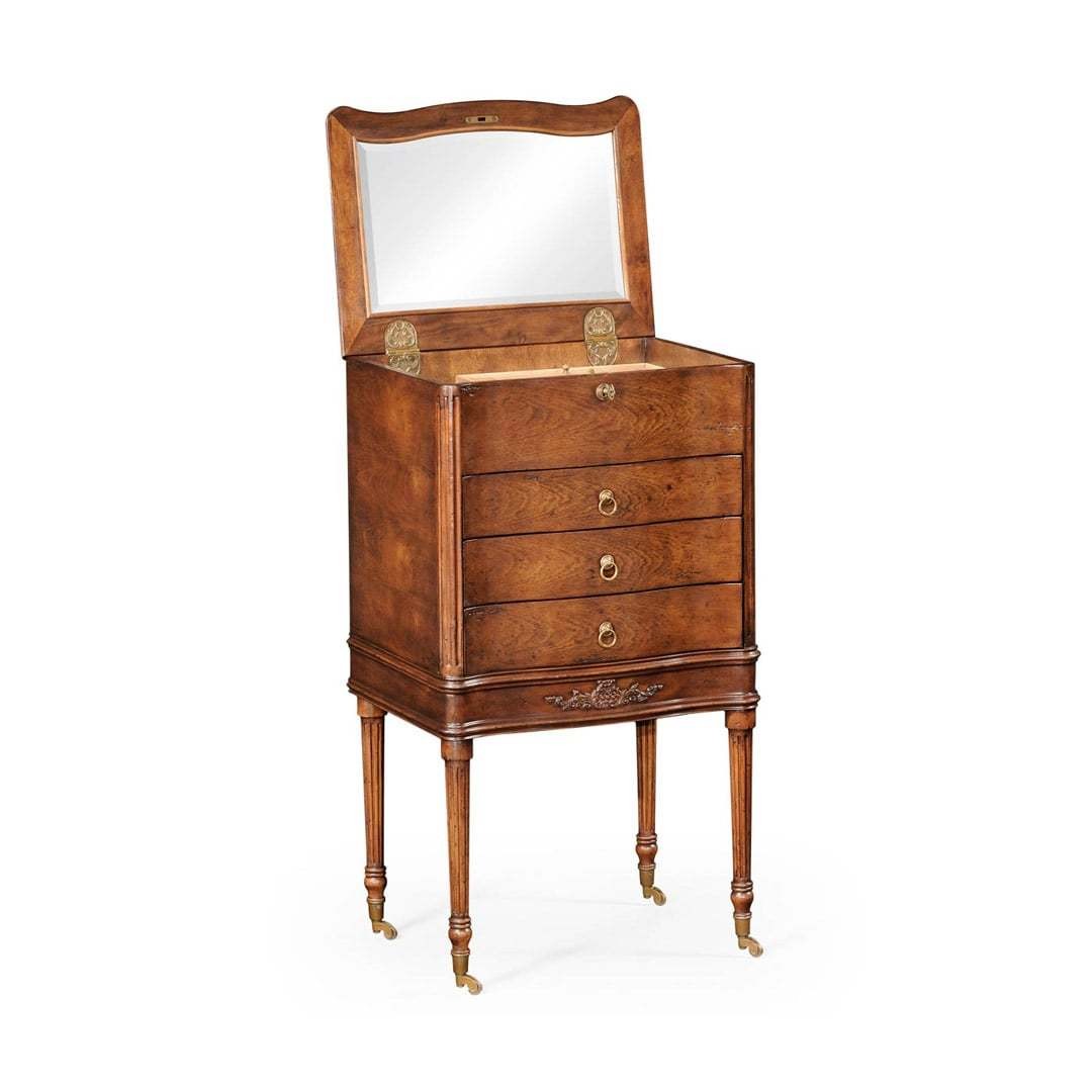 Кабинет Walnut Chest or Collectors Cabinet on Stand